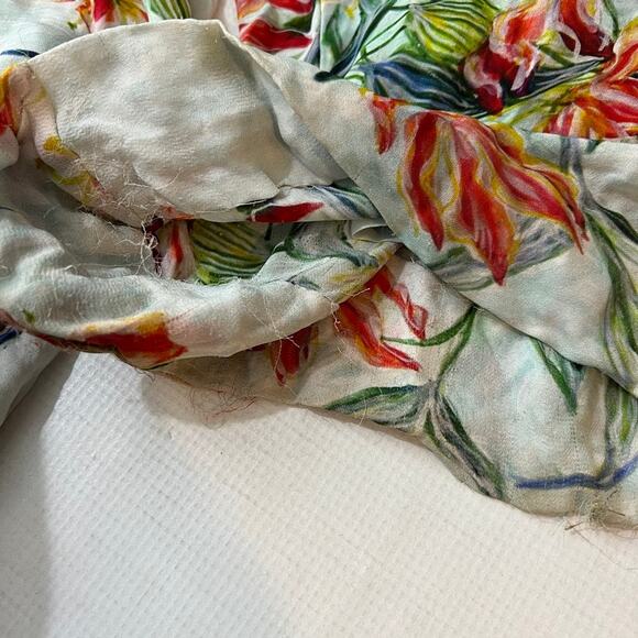 ALA Von Auersperg Floral Silk Jumpsuit Size XS Small - Picture 6 of 14